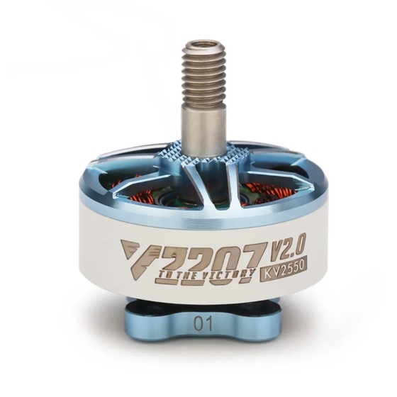 T-MOTOR P2207 V2.0 Brushless FPV Drone Motor 1300KV 1800KV BLDC Motor for FPV Racing Drone 4 Pis Motor Multicopter